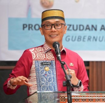 Pj Gubernur Zudan Kukuhkan 4 Pjs Kepala Daerah di Sulsel