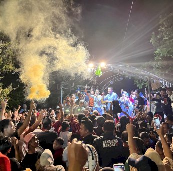 Jelang Penetapan Paslon UJI-SAH, Ribuan Masyarakat Bantaeng Hadiri Konser Gasspool