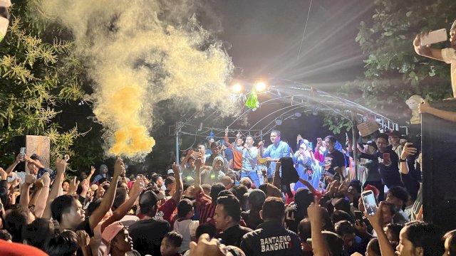 Jelang Penetapan Paslon UJI-SAH, Ribuan Masyarakat Bantaeng Hadiri Konser Gasspool