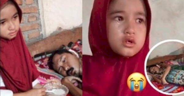 Ingat Alika Bocah Penjual Sayur? Ayahnya yang Sakit Kanker Meninggal Dunia, Kini Hidup Sebatang Kara