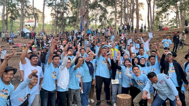 Lebih Dekat Dengan Milenial Bantaeng, Tanya UJI Digelar di Wisata Hutan Pinus Rombeng