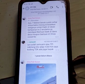 Viral, Dugaan Permintaan Kerahkan Warga Penerima Bansos Untuk Hadiri Kampanye Ilham-Kanita