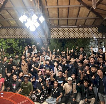 Jalanan Bantaeng Banyak Rusak, Ratusan Kurir Siap Memenangkan UJI-SAH