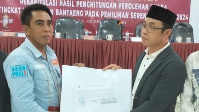 Tanpa Dihadiri Tim IA-KAN, Rapat Rekapitulasi KPU Bantaeng: UJI-SAH Raih Suara Terbanyak