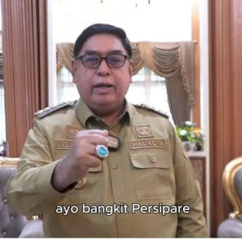 Pj Wali Kota Parepare Dukung Persipare Berlaga di Liga 4 Sulsel