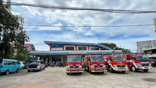 Dinas Damkar Maros Resmi Pindah Kantor