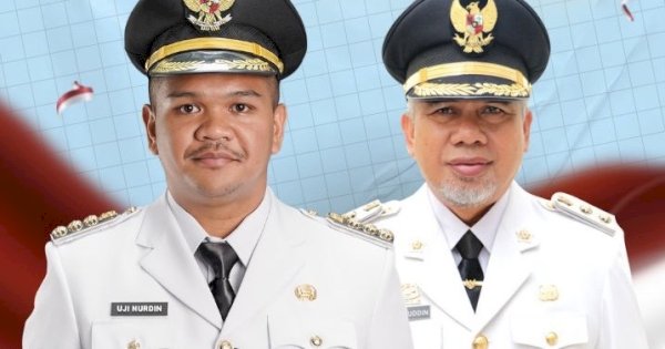 Uji Nurdin dan Sahabuddin Dilantik Kepala Daerah, Bantaeng Kini Punya Pemimpin Baru