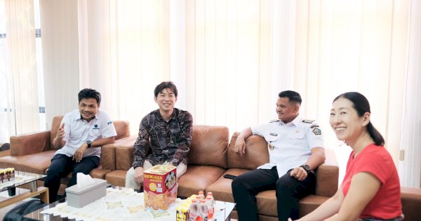 Bupati Bantaeng Uji Nurdin Temui Penyedia Pengiriman Tenaga Kerja Dari Jepang