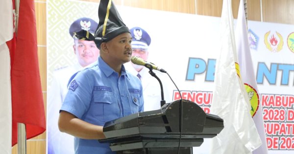 Pelantikan Koni dan Perwosi Bantaeng, Bupati Uji Nurdin Minta Prestasi Olahraga Bangkit Kembali