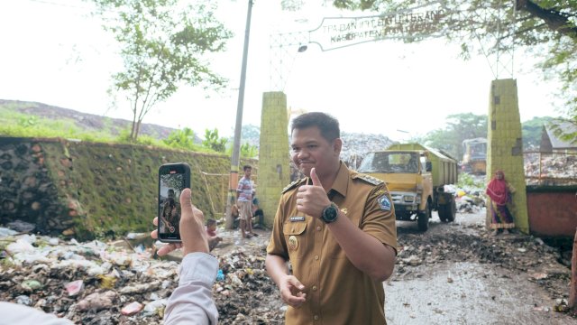 TPA Batu Terang Melebihi Kapasitas, Bupati Bantaeng Uji Nurdin Siapkan Penambahan Lahan