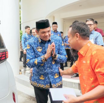 Andi Sudirman Bersama Bupati Bantaeng Uji Nurdin Rapat Bahas Optimasi Sistem Pengairan Pertanian