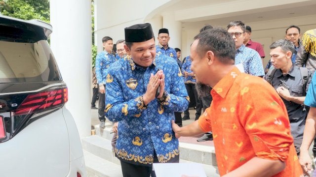 Andi Sudirman Bersama Bupati Bantaeng Uji Nurdin Rapat Bahas Optimasi Sistem Pengairan Pertanian