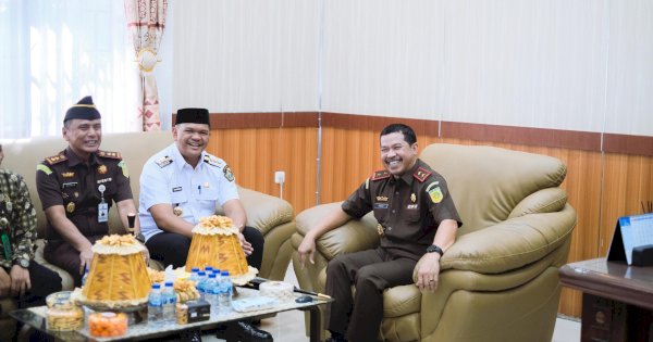 Bupati Bantaeng Uji Nurdin Terima Kunker Kejati Sulsel Agus Salim