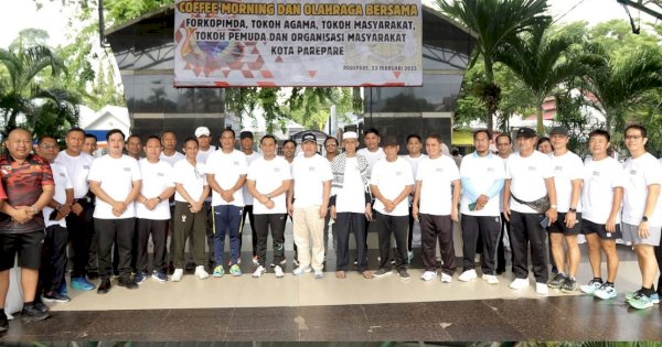Digelar Terbuka Libatkan Tokoh Masyarakat, Wawali Parepare Apresiasi Coffee Morning Pemkot-Forkopimda