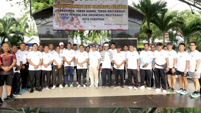 Digelar Terbuka Libatkan Tokoh Masyarakat, Wawali Parepare Apresiasi Coffee Morning Pemkot-Forkopimda