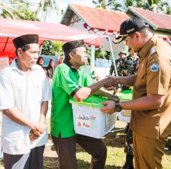 Program TMMD Bangun Embung, Bupati Bantaeng: Bukti Nyata TNI Untuk Rakyat