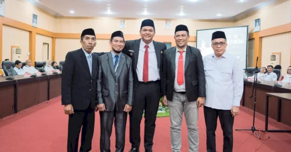 Bupati Bantaeng Uji Nurdin Lantik Iqbal Direktur Perseroda dan dan Suwardi Direktur Perumda Air