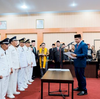 Lantik 64 Pejabat, Bupati Bantaeng: Kinerja Kalian Dipantau Masyarakat
