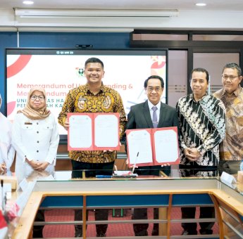 Bupati Bantaeng Teken MoU Bersama Rektor Unhas Demi Wujudkan Petani Bangkit
