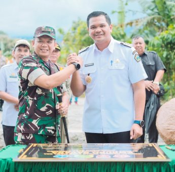 Embung Savana Desa Barua Resmi Beroperasi, Bupati Uji Apresiasi TMMD Kodim 1410 Bantaeng