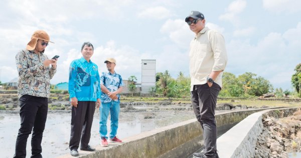 Perbaikan Cepat Saluran Irigasi Pasca Banjir, Bupati Bantaeng: Demi Petani