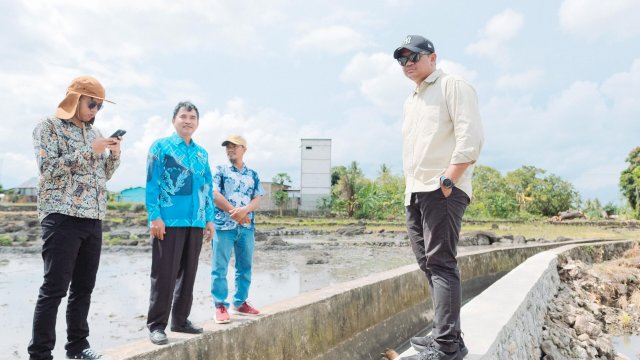 Perbaikan Cepat Saluran Irigasi Pasca Banjir, Bupati Bantaeng: Demi Petani