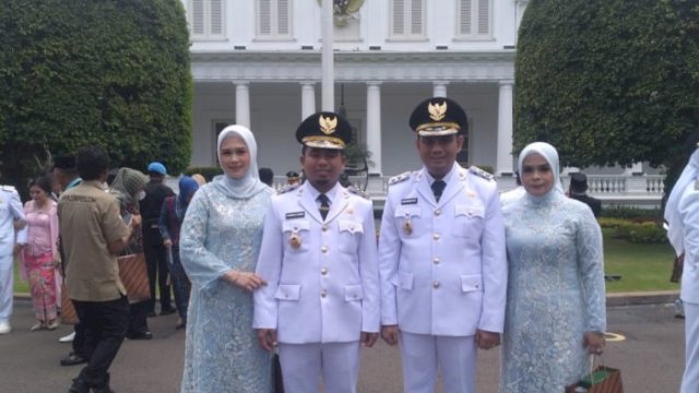 Tiba di Parepare, Wali Kota Tasming Hamid Disambut 23 Kepala Dinas di Kantornya