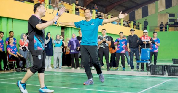 Dibuka Uji Nurdin, Turnamen Bulu Tangkis Bupati Bantaeng Cup 2025 Diikuti Atlet 5 Daerah Sulsel