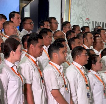 Pelantikan Apkasi, Bupati Bantaeng Uji Nurdin Jabat Ketua Bidang Komunikasi Digital