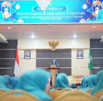 Halal Bihalal PKK Parepare Jadi Ajang Konsolidasi dan Sinergi Pro