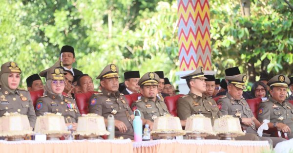 Wali Kota Parepare Hadiri Apel Kesiapsiagaan Satpol PP dan Satlinmas di Wajo