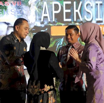Bangun Jejaring, Wali Kota Parepare dan Wakilnya Hadiri Gala Dinner APEKSI di Surabaya
