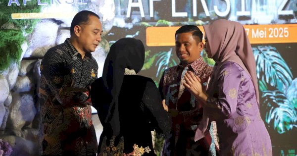Bangun Jejaring, Wali Kota Parepare dan Wakilnya Hadiri Gala Dinner APEKSI di Surabaya