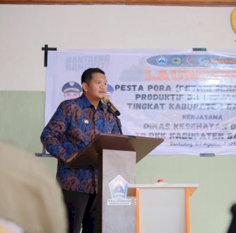 Bupati Bantaeng Luncurkan Pesta Pora, Inovasi Untuk Lindungi Kesehatan dan Keamanan Para Petani