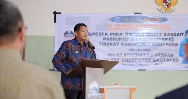 Bupati Bantaeng Luncurkan Pesta Pora, Inovasi Untuk Lindungi Kesehatan dan Keamanan Para Petani