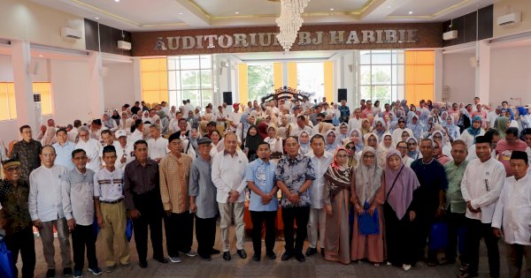 Hadiri Halal Bihalal SMA Negeri 1, Tasming Hamid Ajak Alumni Bersinergi Bangun Kota Parepare