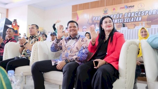 Bupati Banteng Uji Nurdin Buka Babak Kualifikasi Cabor Dancesport