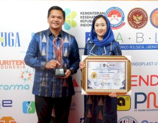 Raih Juara 1 Dalam Inovasi Kesehatan, Bupati Bantaeng Terima Penghargaan IHIA Tahun 2025
