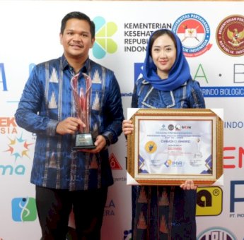 Raih Juara 1 Dalam Inovasi Kesehatan, Bupati Bantaeng Terima Penghargaan IHIA Tahun 2025