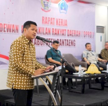Rapat Kerja DPRD, Bupati Bantaeng Ungkap Tema Pembangunan Tahun 2026