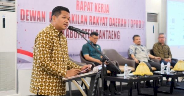 Rapat Kerja DPRD, Bupati Bantaeng Ungkap Tema Pembangunan Tahun 2026