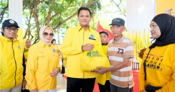 Dibuka Bupati Uji Nurdin, Golkar Bantaeng Gelar Pasar Murah Sambut Hari Jadi 61 Tahun