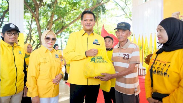 Dibuka Bupati Uji Nurdin, Golkar Bantaeng Gelar Pasar Murah Sambut Hari Jadi 61 Tahun
