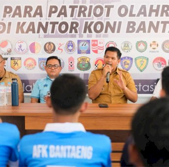 Lepas Kontingen Cabor Futsal, Bupati Uji Nurdin Yakin Bantaeng Lolos Babak Kualfikasi