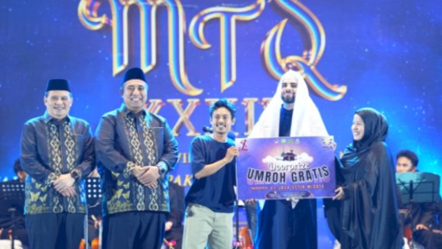 Kumpulkan 560 Poin, Maros Juara Umum MTQ XXXIV Sulsel